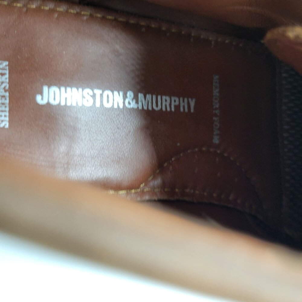 Johnston Muphy Copeland Chukka Leather Ankle Boots 11.5 M Brown - Picture 8 of 16